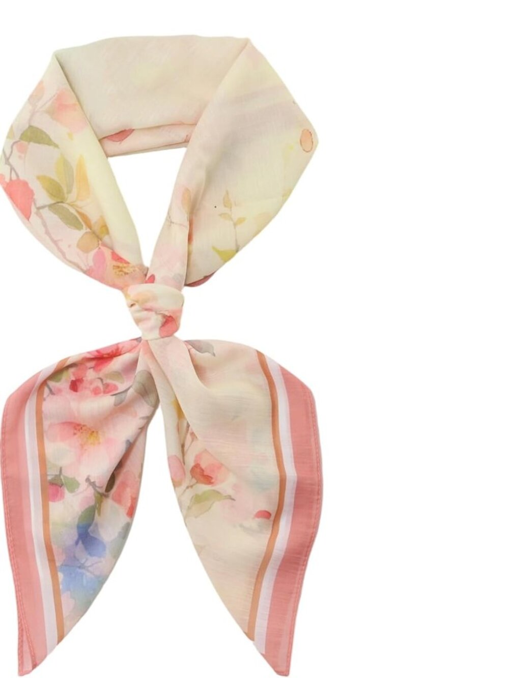 Luxurious 100% Mulberry Silk Head Scarf for Women - 35'' Square Hair & Neck Wrap